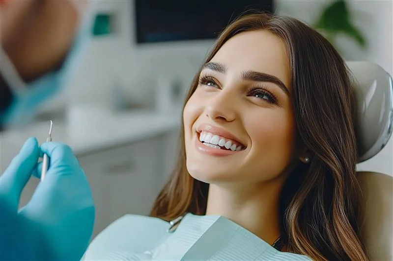 Smiling dentist